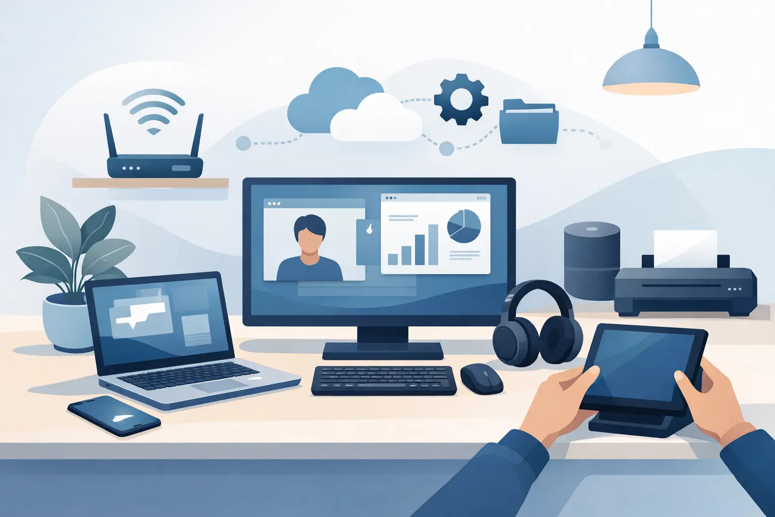 How to Set Up Home Office Technology