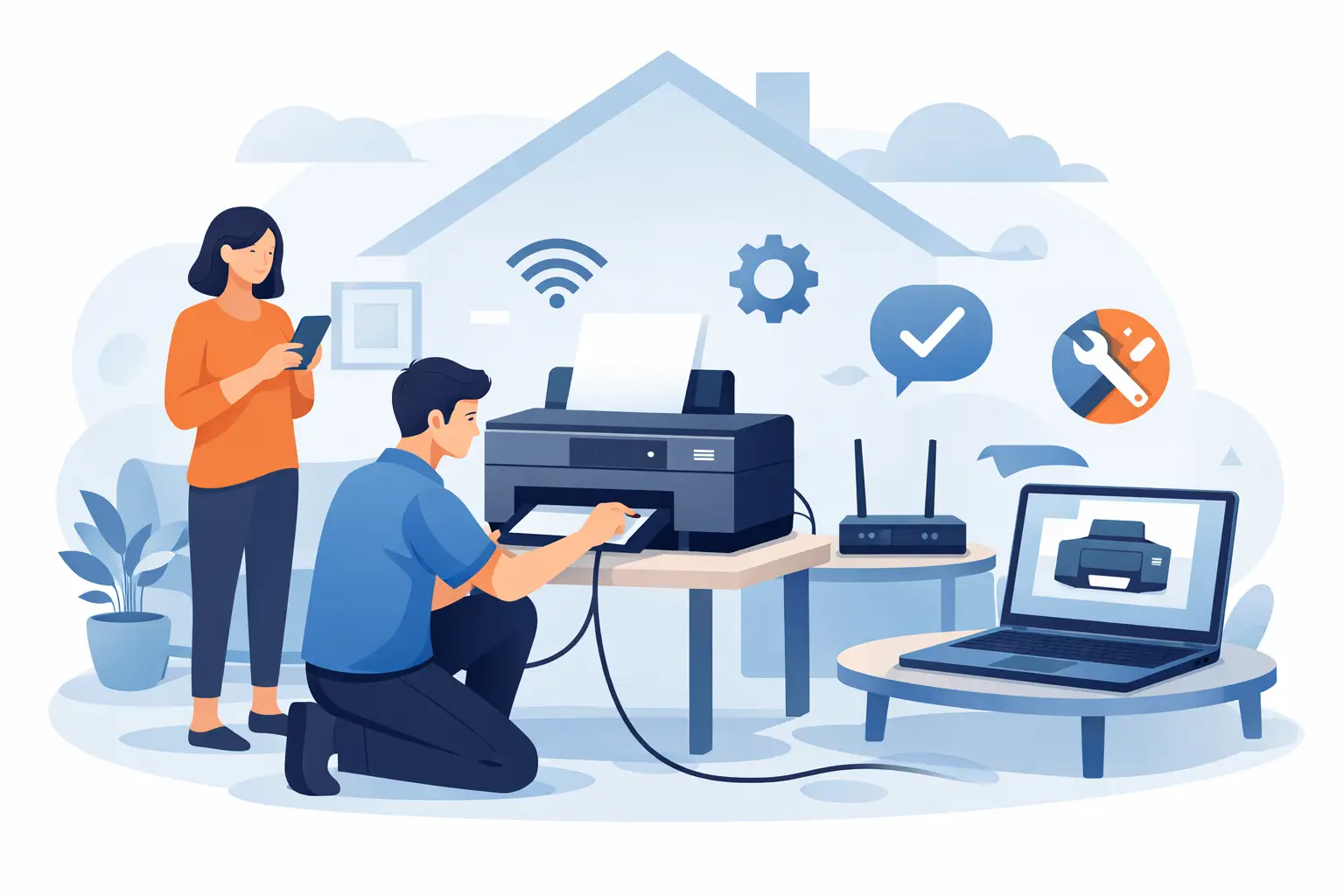 Printer Setup Service at Home Made Simple