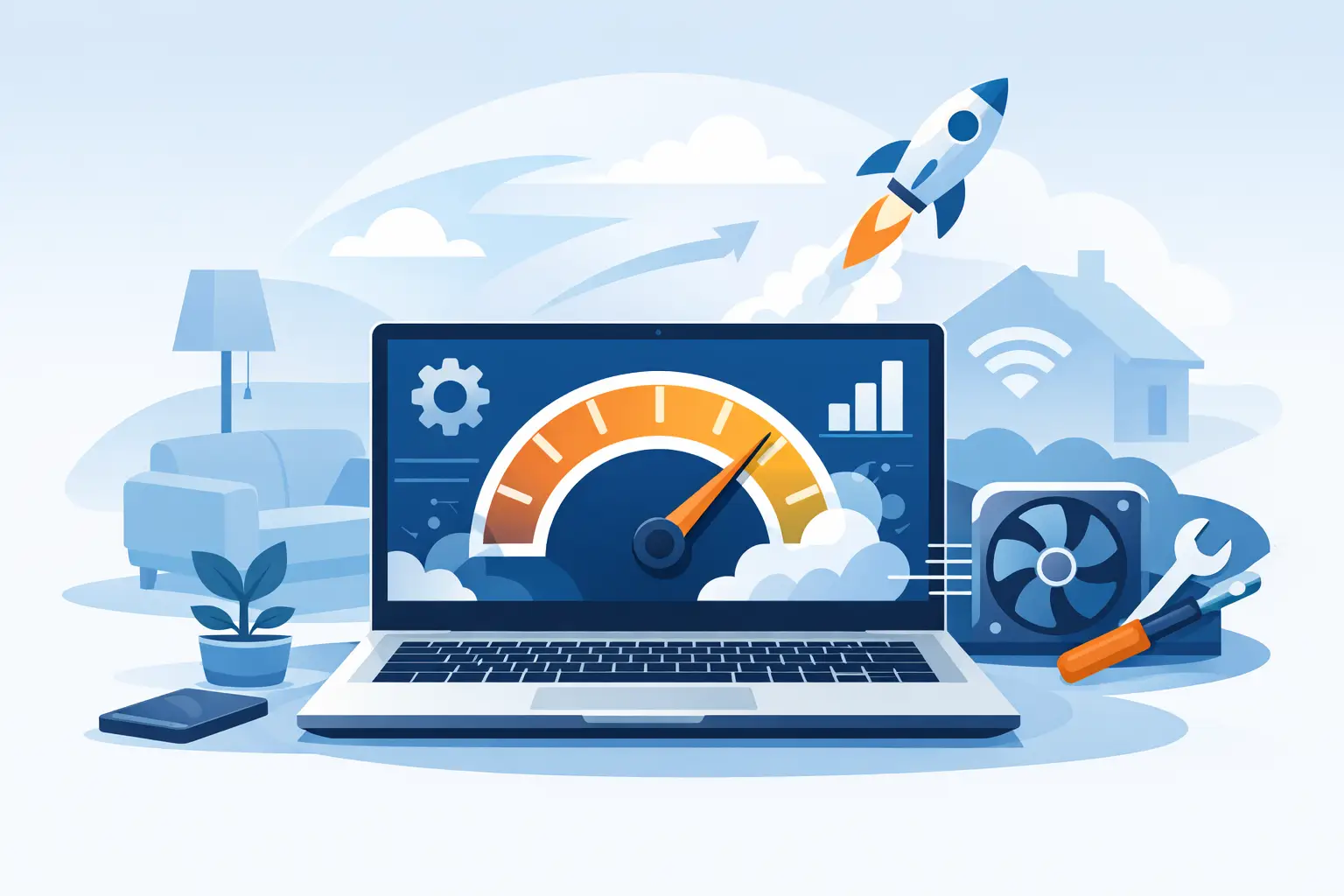 How to Speed Up Laptop Performance at Home