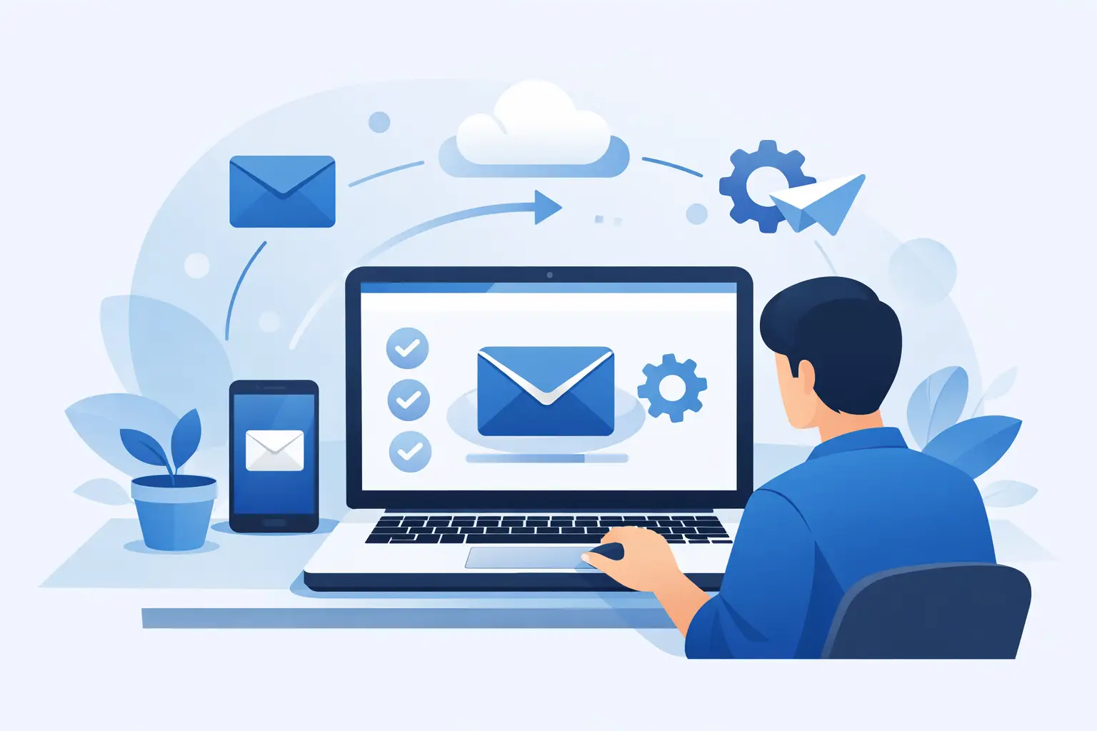 How to Connect Email on Laptop Without the Fuss