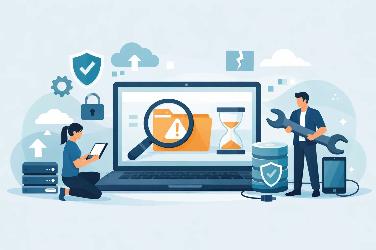 What to Do Before Data Recovery Can Begin
