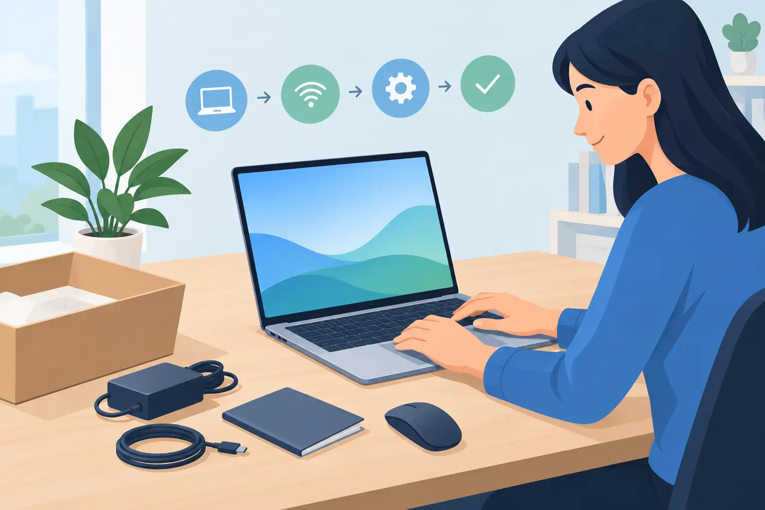 Laptop Setup After Purchase Without the Hassle